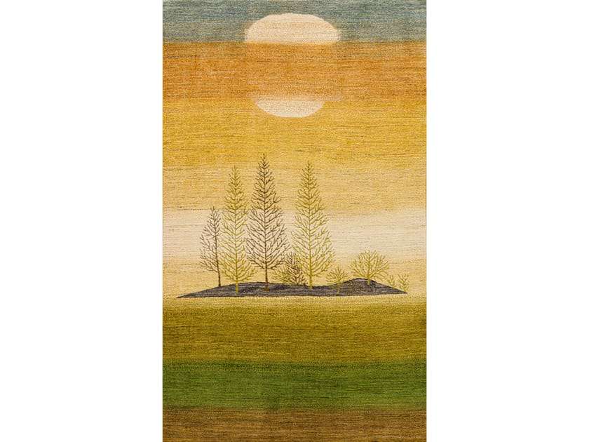 Прямоугольный шерстяной ковер Zollanvari Gabbehs Flora &amp ARCH-00031034