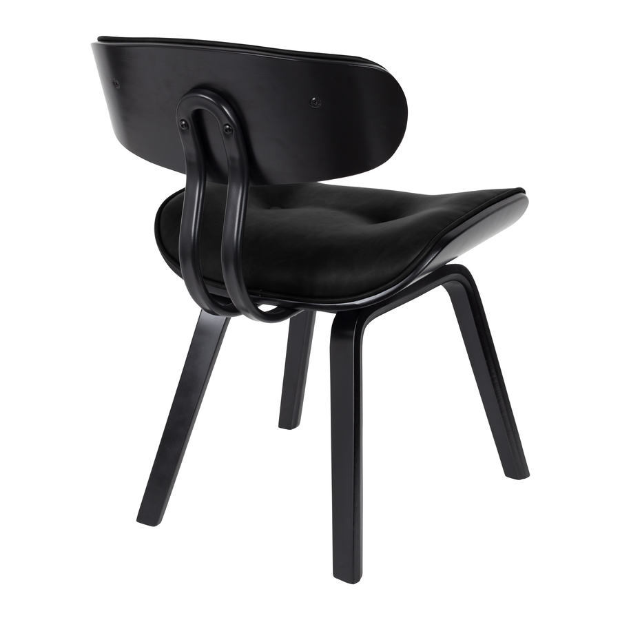 Стул Blackwood черный Dutchbone 1100297 - Вид №4