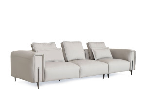 Кожаный диван