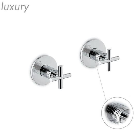 newform Смеситель для душа на 2 отверстия Blink 70857e - 70957e - Вид №1