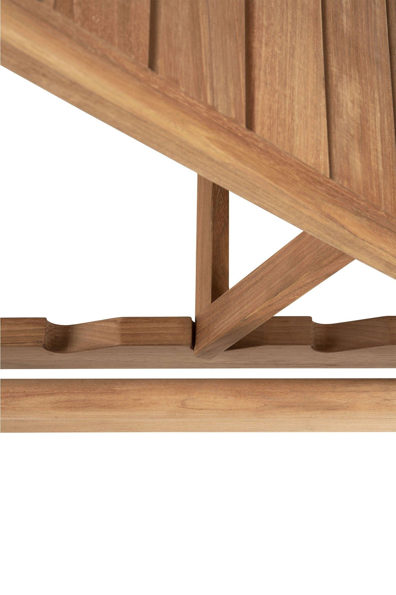 Садовая кровать с откидной спинкой из тикового дерева с колесами Ethnicraft Джек ARCH-00096515 - Вид №26