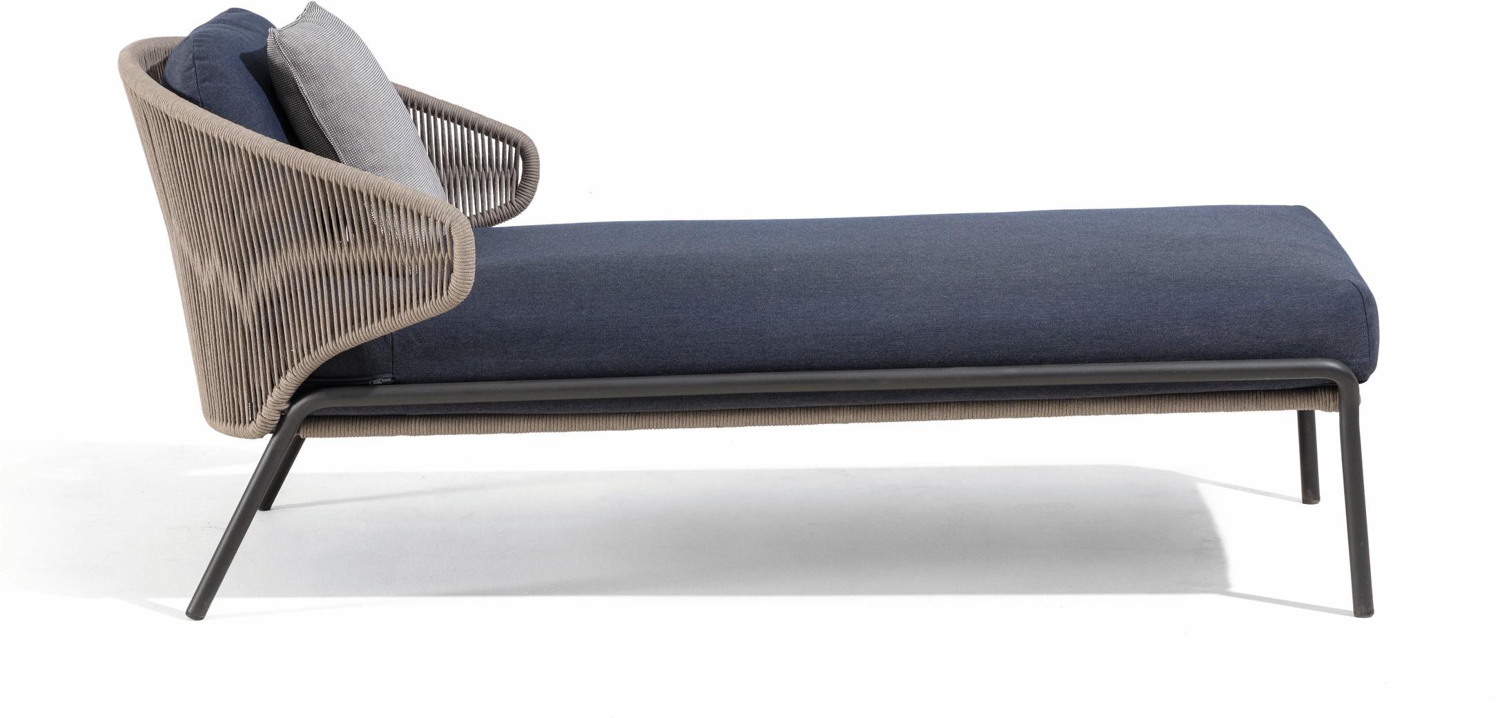 MNST570 Шезлонг лава бронза Manutti Radius - Вид №1