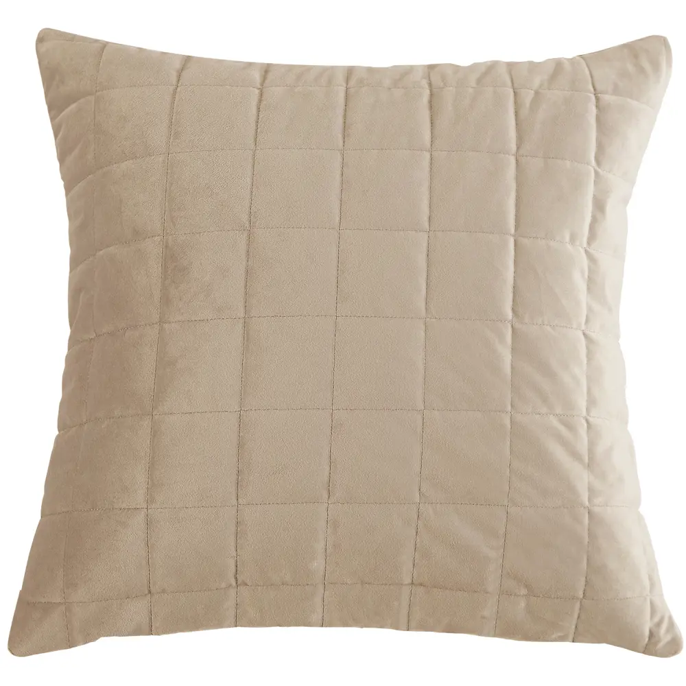 INSPIRE Подушка Etna декоративная бежевая 50×50 см 89334846 STLM-1051905