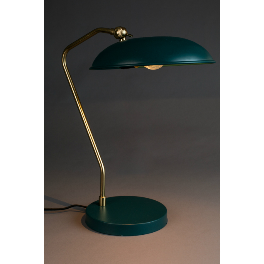 Лампа настольная Liam, серо-зеленая Dutchbone 5200062 - Вид №3