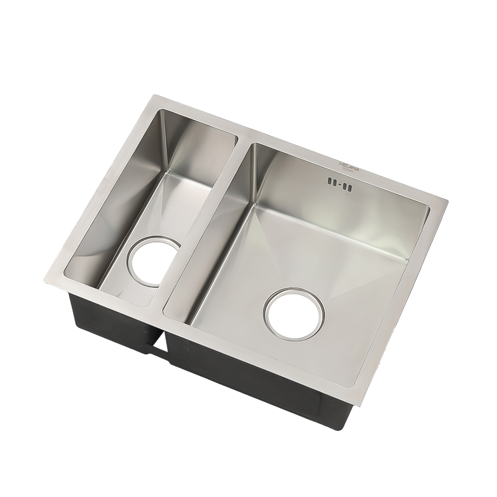 Мойка H57544 MELANA ProfLine 3,0/200 САТИН врезная прямоугольная с коландером H57544 H57544 сатин - Вид №6