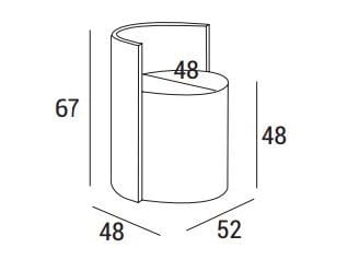 Тканевое кресло Domingo Salotti PERCY ARCH-00147875 - Вид №5