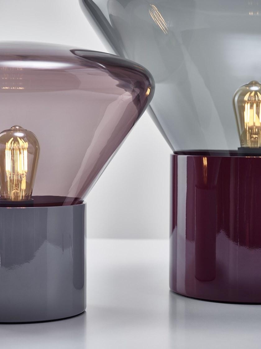 BROKIS Настольная светодиодная лампа из дерева и стекла Muffins sun-id-1463499 - Вид №2