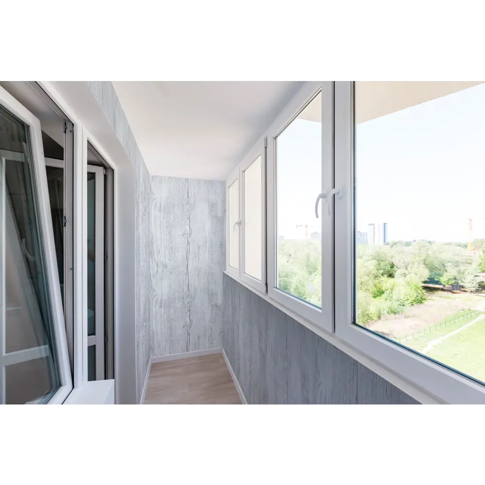 Панель МДФ Дуб Галифакс Белый 2440x920x3 мм 2.24 м² 89397666 STLM-2201202 Santreyd  - Вид №6