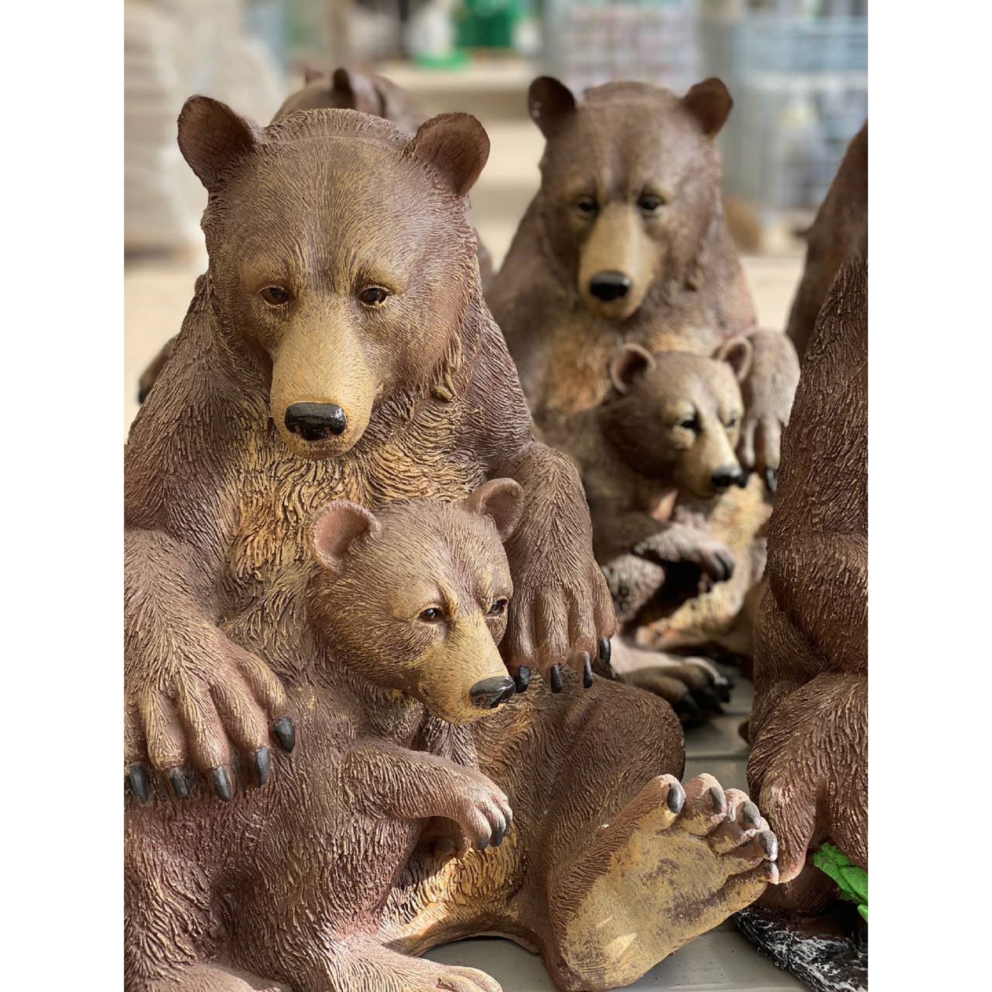 82558141 Садовая фигура «Два медведя» высота 43 см Santreyd  - Вид №3