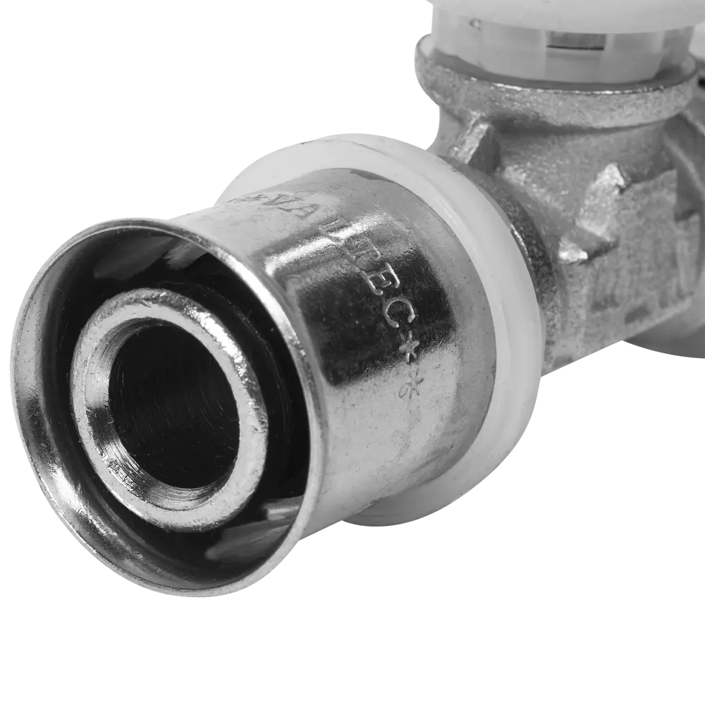 Тройник переходной Valtec 20x16x20 мм никелированная латунь VTM.231.N.201620 STLM-2142419 - Вид №2