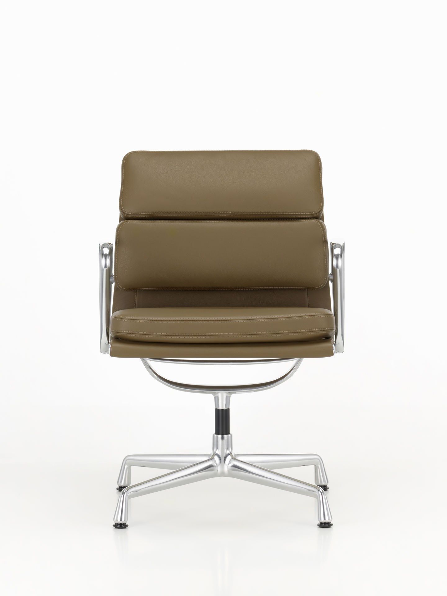 Кожаный стул с подлокотниками VITRA Eames Soft Pad Group ARCH-00088842 - Вид №61