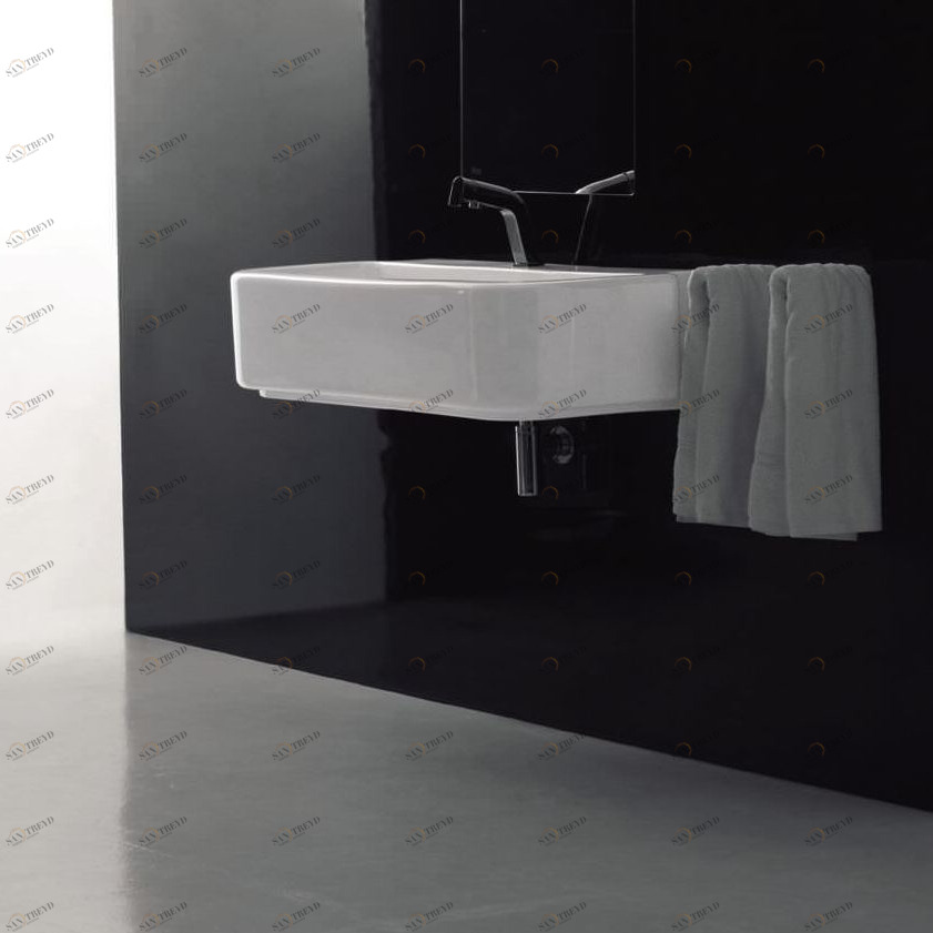 40038 Подвесная раковина настенная овальная Althea Ceramica  белая 