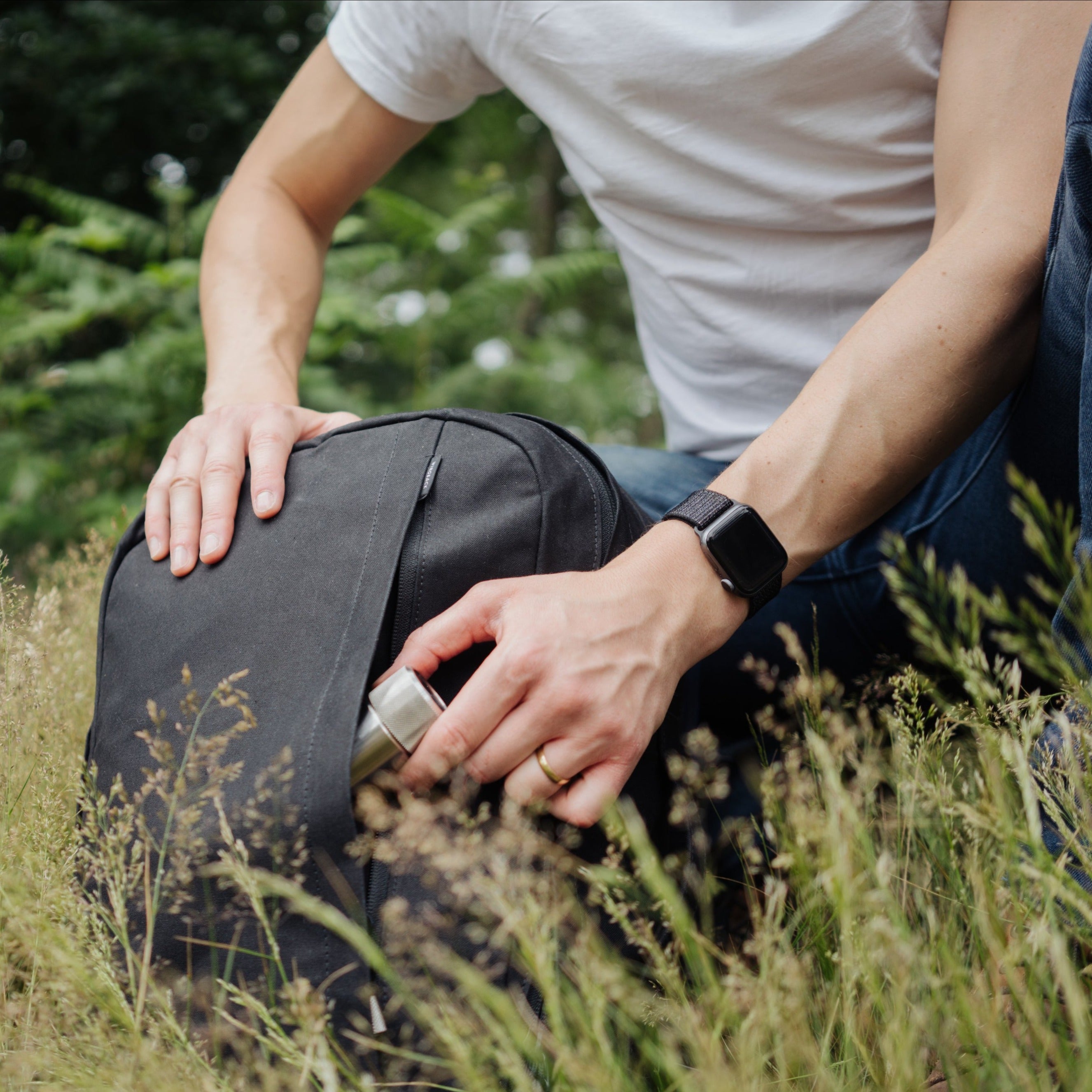 W301BLA-CHA-STE Everyday Pack 21 л — уголь / нержавеющая сталь Wingback  - Вид №16