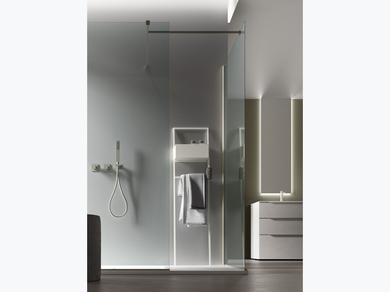 Прямоугольный угловой душ ARCOM S6 ARCH-00144337