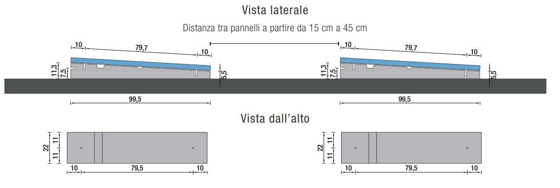 Поддержка фотоэлектрической системы Sun Ballast ZAVORRA 3° ARCH-00088478 - Вид №2