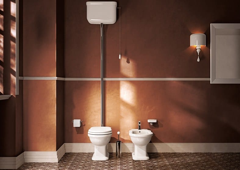 Керамический туалет с внешней кассетой Ceramica Flaminia Efi ARCH-00097525 - Вид №3