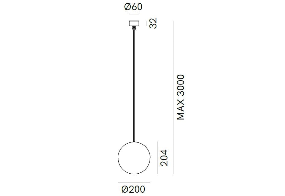 Латунь LED открытый подвесной светильник Il Fanale сфера ARCH-00094924 - Вид №2