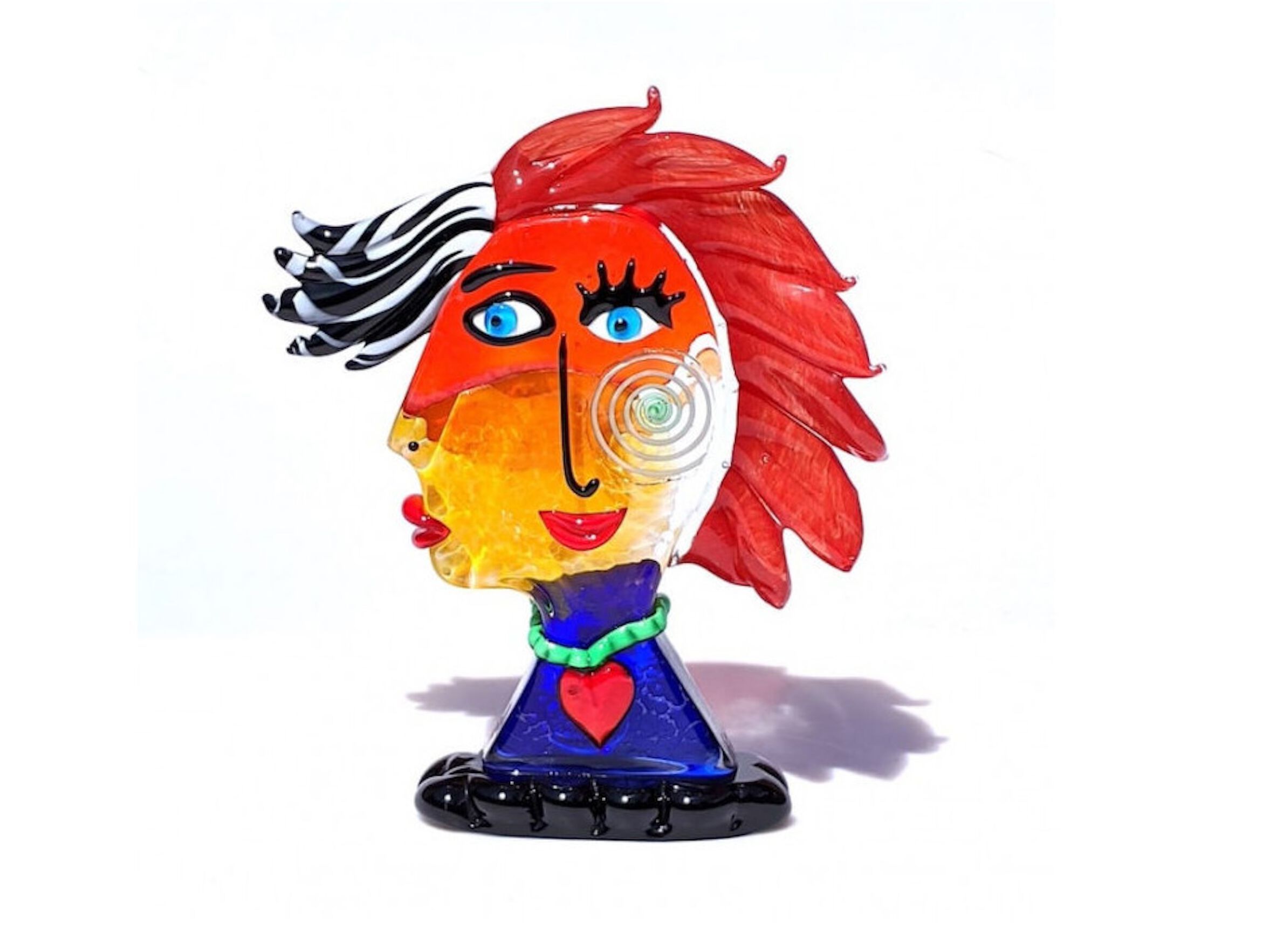 Абстрактная скульптура ручной работы из муранского стекла YourMurano Picasso'S Figures ARCH-00103700