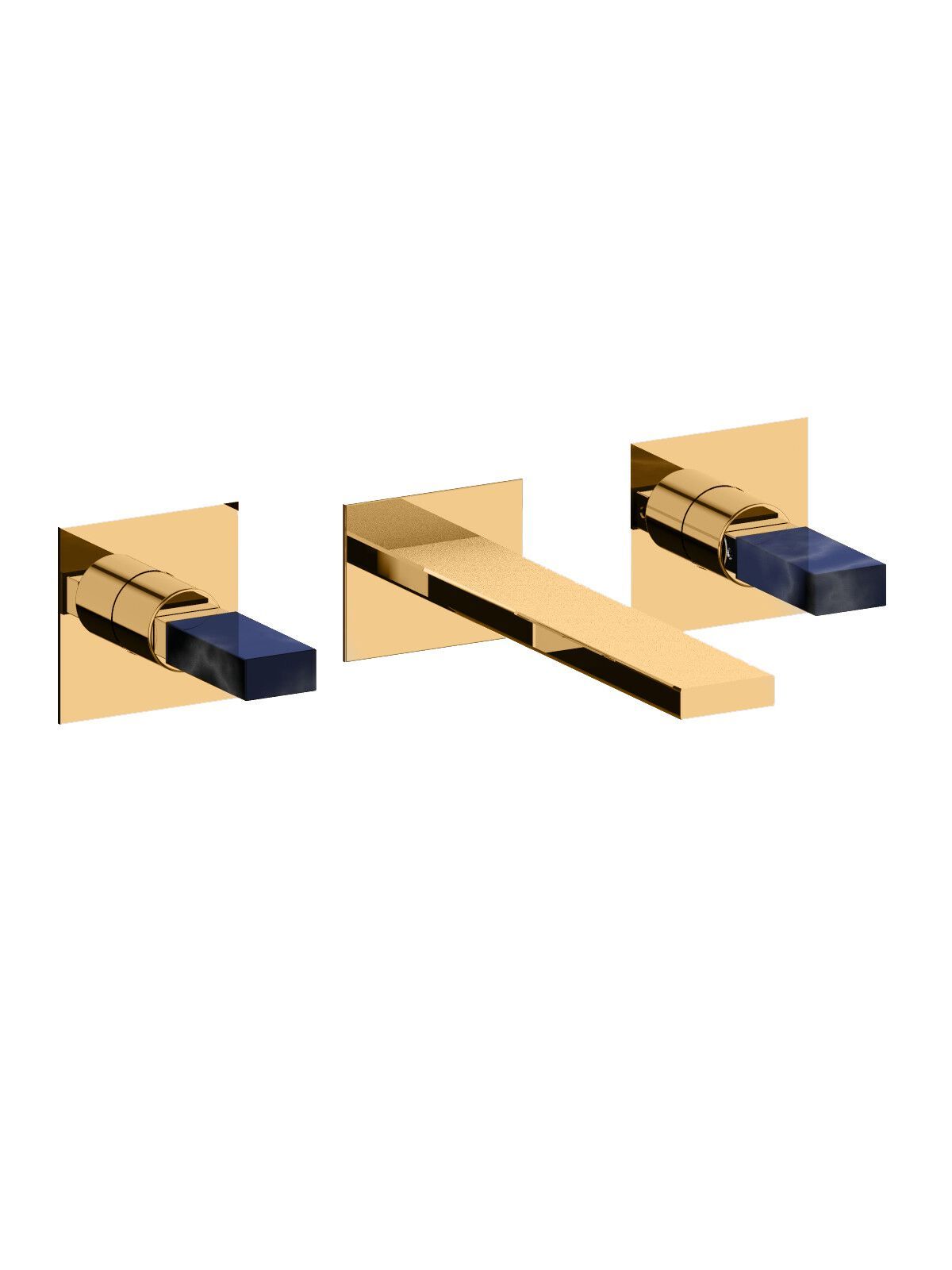 Настенный смеситель для раковины с 3 отверстиями без слива Rubinetterie Frattini Vita Due ARCH-00124133 - Вид №2