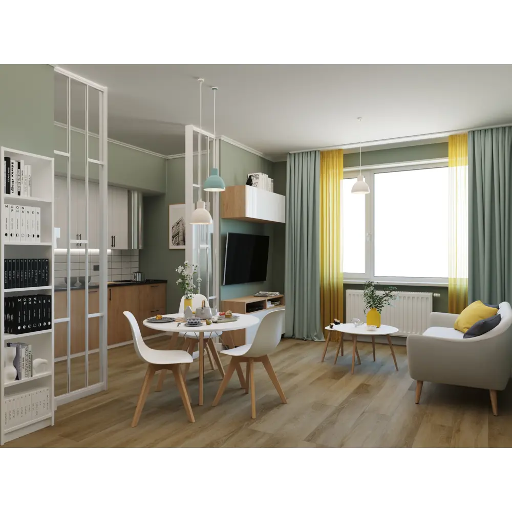 Основание для стола Sheffilton SHT-TU9, прозрачный лак STLM-2003697 - Вид №3