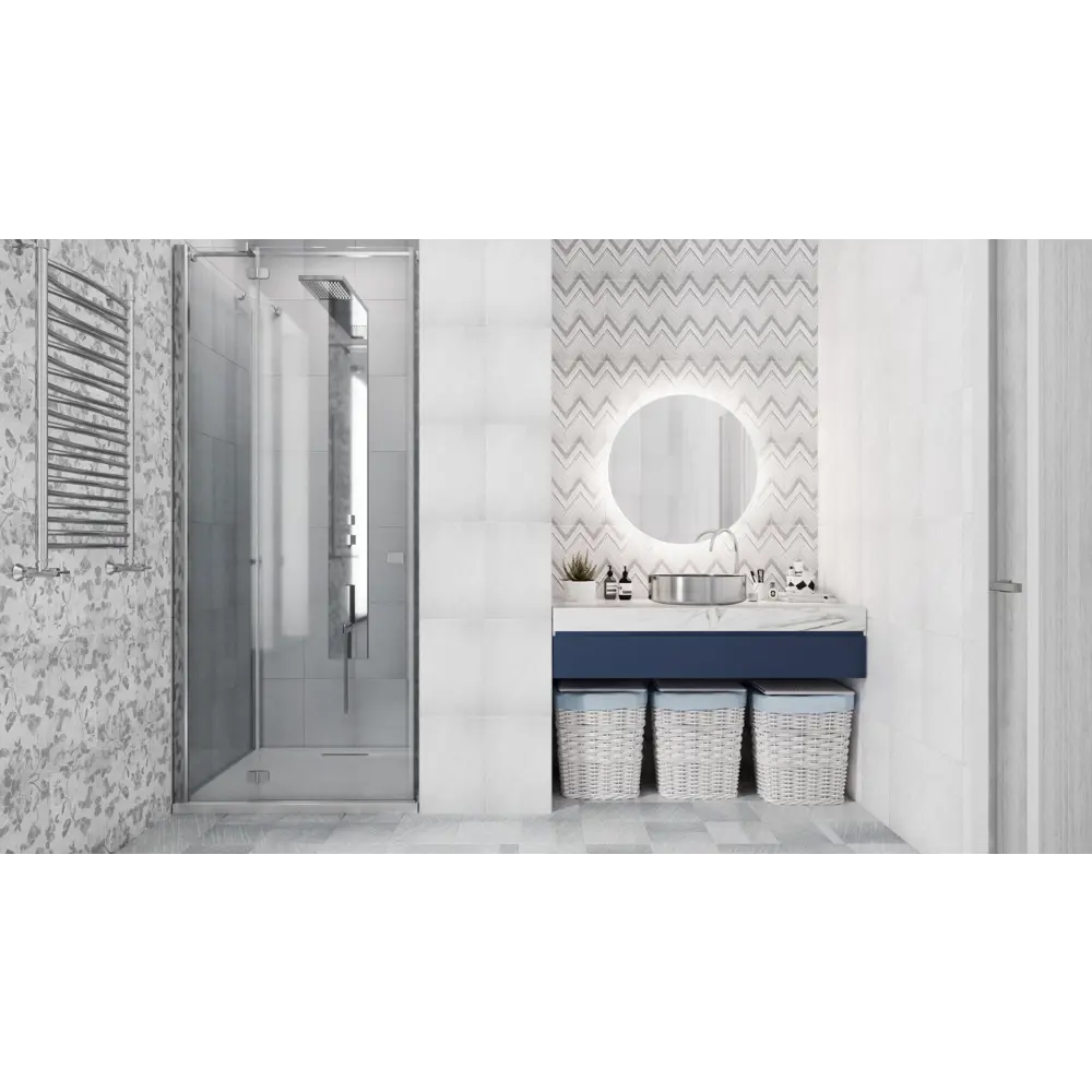 Плитка напольная Merida 40х40 см 1.12 м² цвет серый CULTO STLM-2015831 - Вид №3