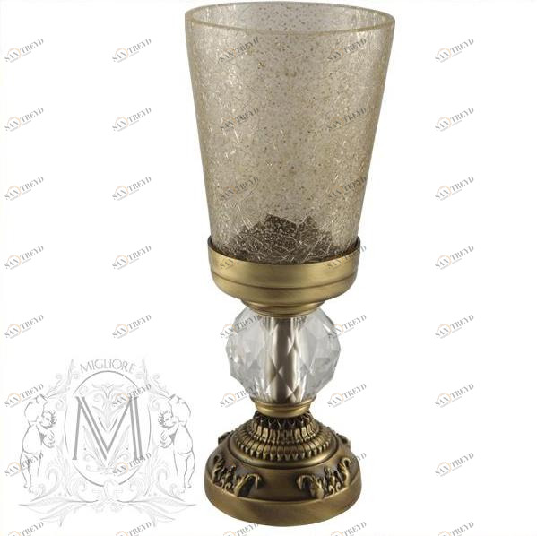Стакан для щеток MIGLIORE.CRistalia ML.CRS-60.212.BR - бронза 