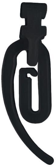 Набор шинных карнизов Facile черный матовый 10 шт. ARTTEX 88521527