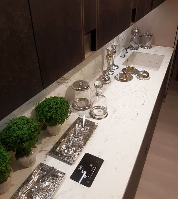 Столешницы для кухни - Мрамор Каррара LIGRON LIST258 6038 - Вид №10