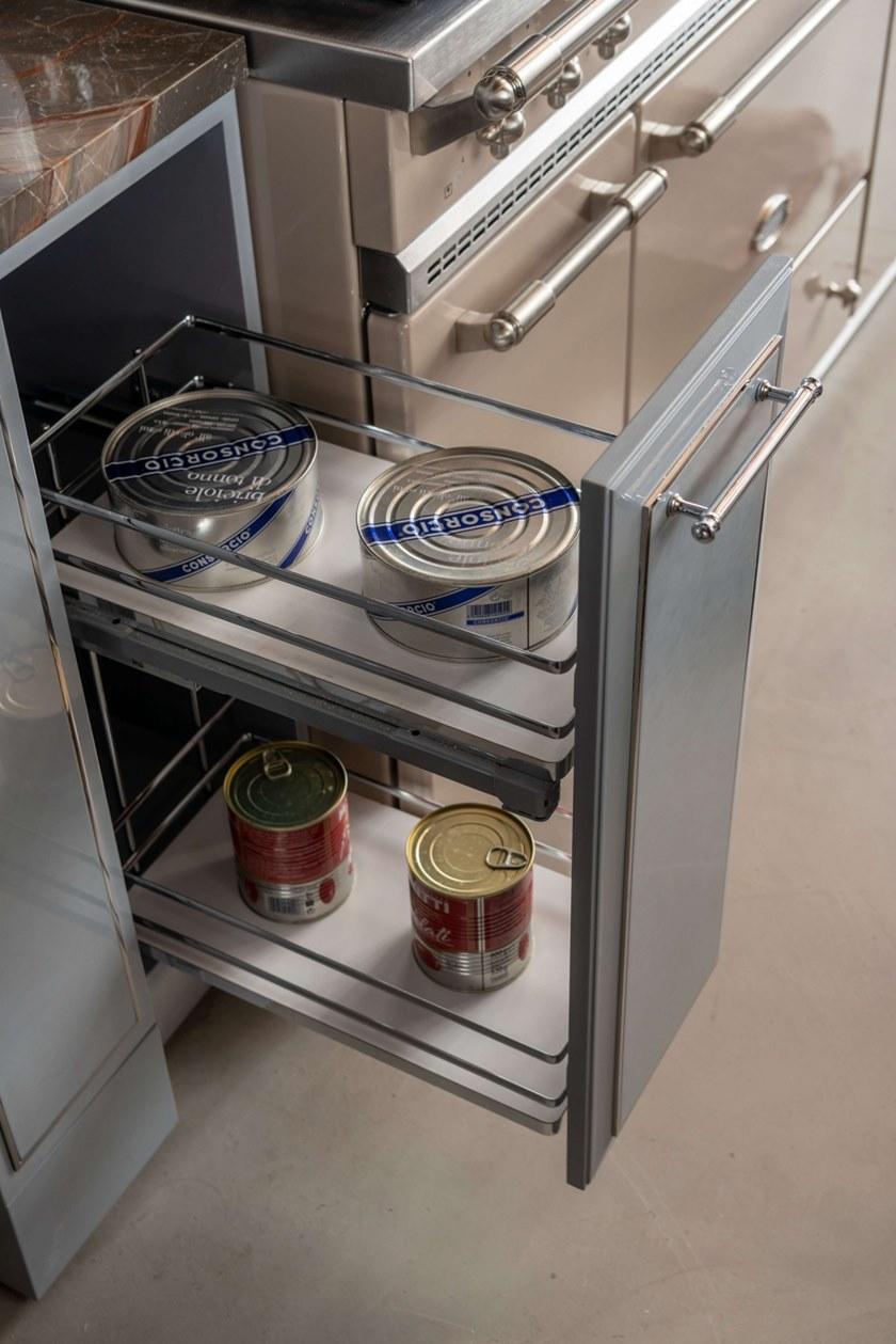 Martini Interiors Кухня на заказ из эвкалипта с ручками с полуостровом Essenza sun-id-1470554 - Вид №6