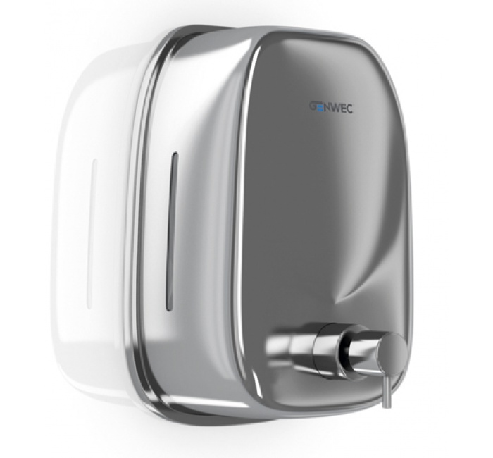 GW04 04 04 02 Genwec Диспенсер для пены из глянцевой нержавеющей стали 304 на 1500 мл 