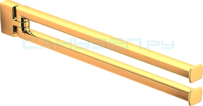 B6212 GL Полотенцедержатель двойной поворотный (золото) COLOMBO LULU Colombo Design