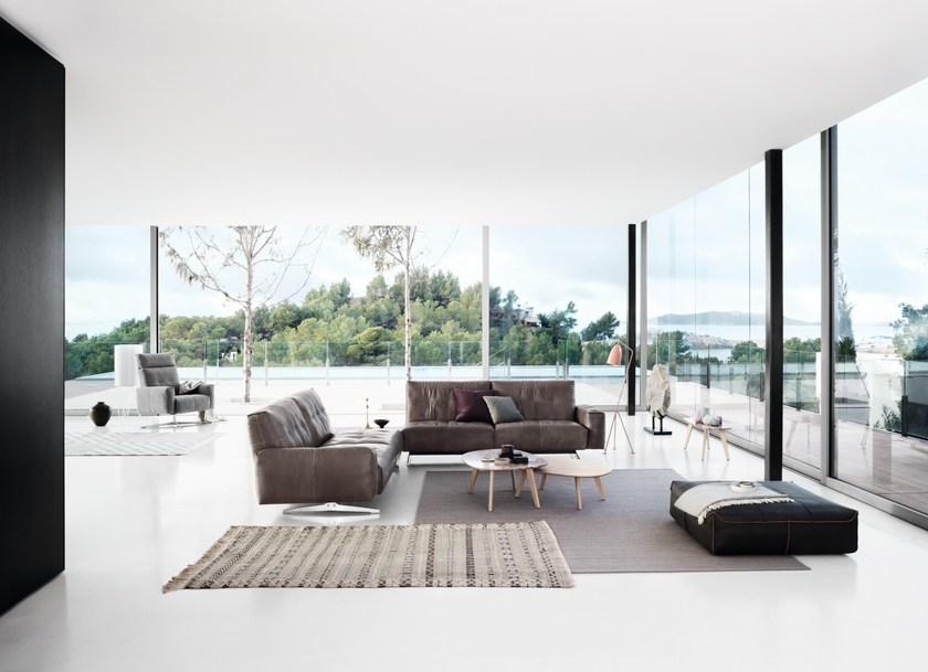 Rolf Benz Кожаный диван-санки с тафтинговым покрытием Rolf benz 50 sun-id-1407379 - Вид №4