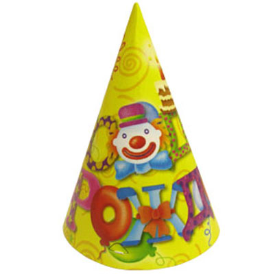 004P06 Колпачок №1 6 шт. С Днем Рождения SE01-006 Патибум 