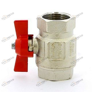 Кран шаровый ITAP 1/4'' ВВ бабочка IDEAL 09214