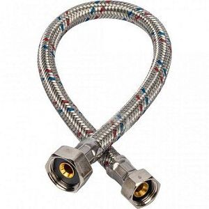 Гибкая подводка для воды ВР 1/2 х ВР 3/8 STOUT - 400 мм