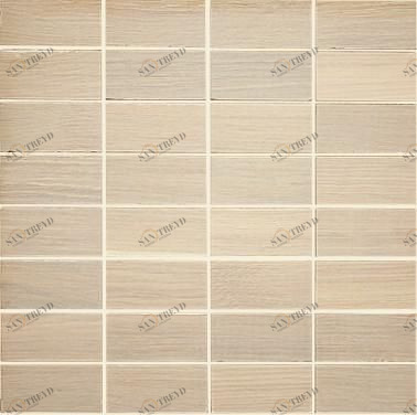 Мозаика и 3D панели из дерева Da Vinci Мозаика 8x4 White 012 Дуб Селект (Гладкая) 288х288 мм 1301100012