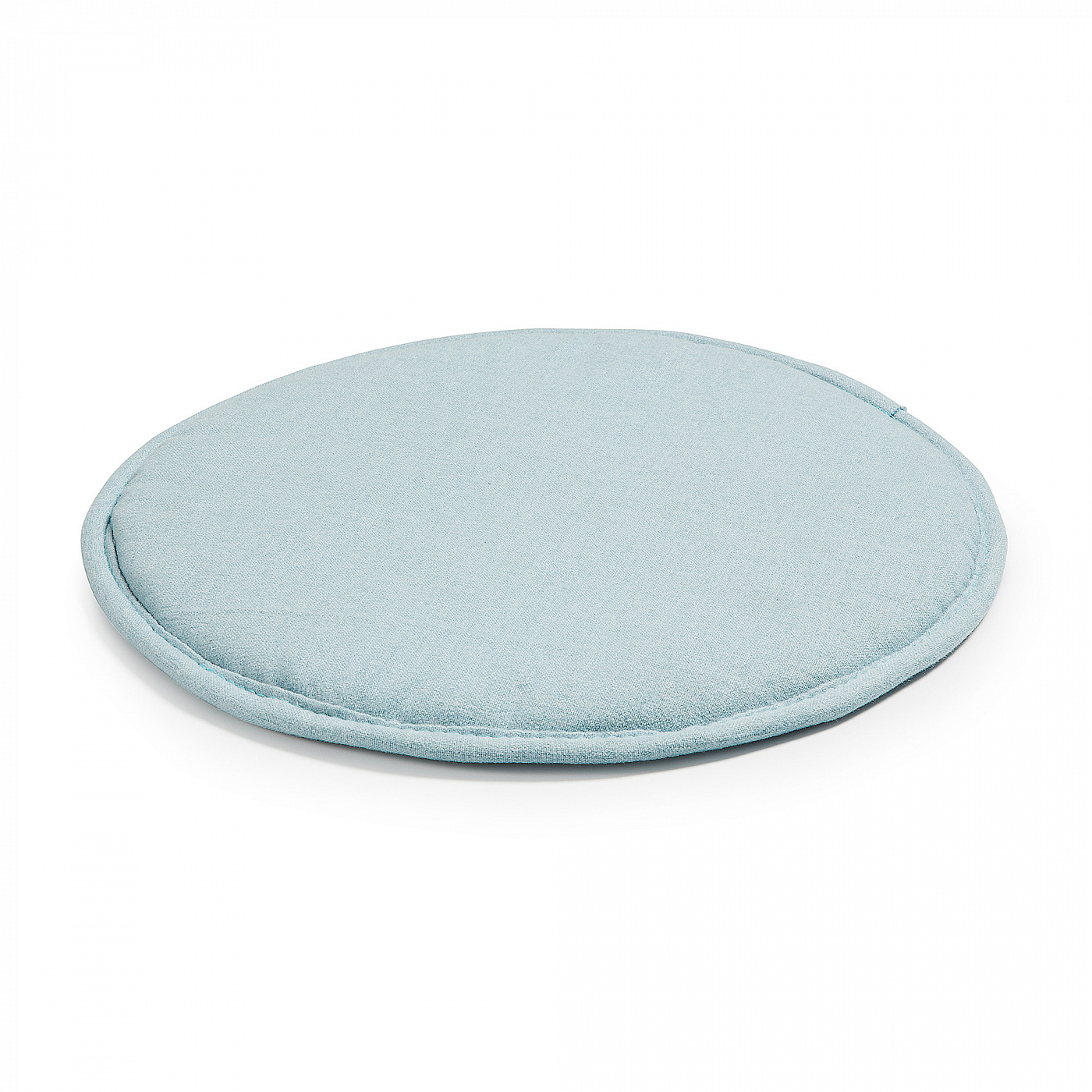 048248 Подушка Stick круглая светло-голубая La Forma Silke