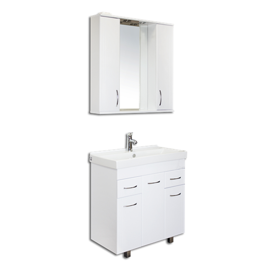 Мебельный комплект«Fest 80» SANITA LUXE TFST80