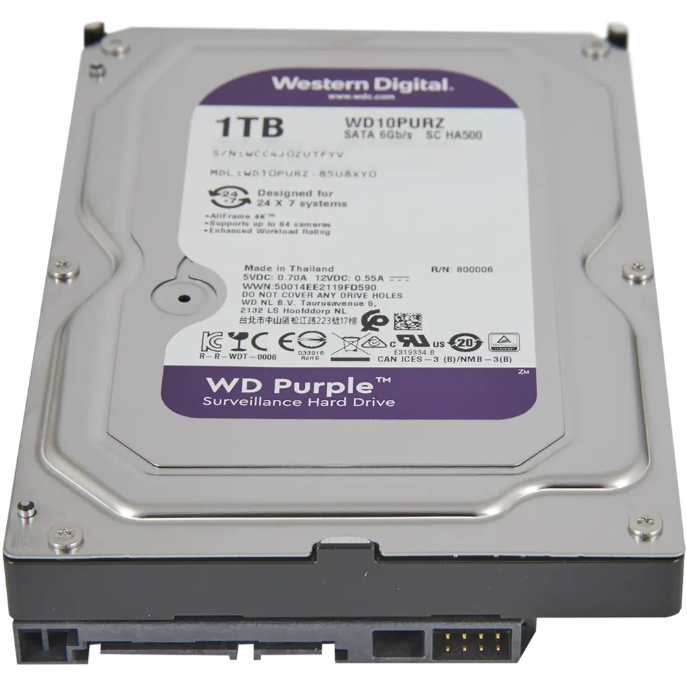 Жесткий диск Western Digital 1 Tb, 17x11x2 см, алюминий/сталь STLM-2126679 - Вид №2