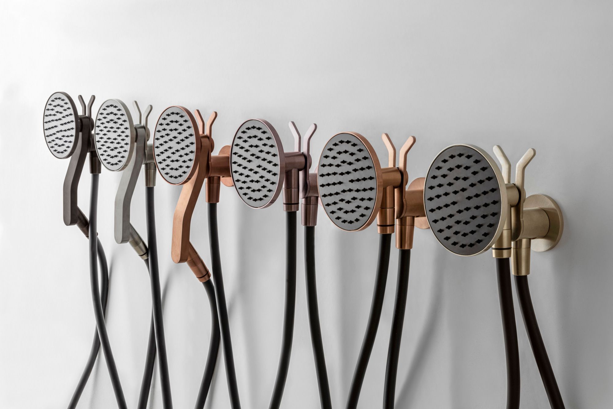 Смеситель для душа из нержавеющей стали с отдельными розетками Zazzeri JK21 ARCH-00065091 - Вид №4