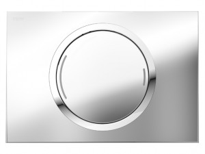 421858 MEPA  Смыв унитаза Кнопка смыва MEPAzero, технология двойного смыва хромированный блеск