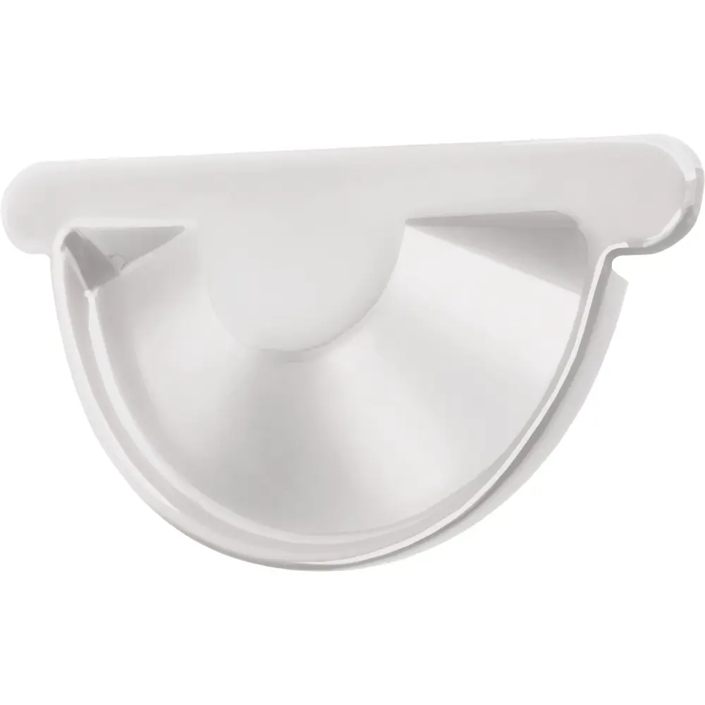 Заглушка торцевая GL PE 125 мм цвет сигнальный белый Grand Line STLM-2111233