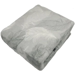 Плед Plumage 180x200 см фланель цвет серый