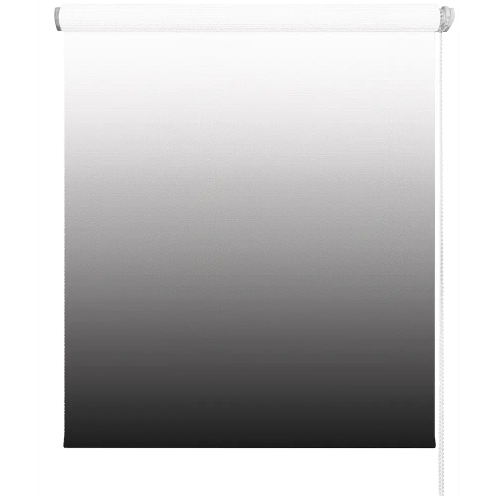 Штора рулонная Градиент 100x170 см цвет серо-белый DOMLEGRAND STLM-2203278