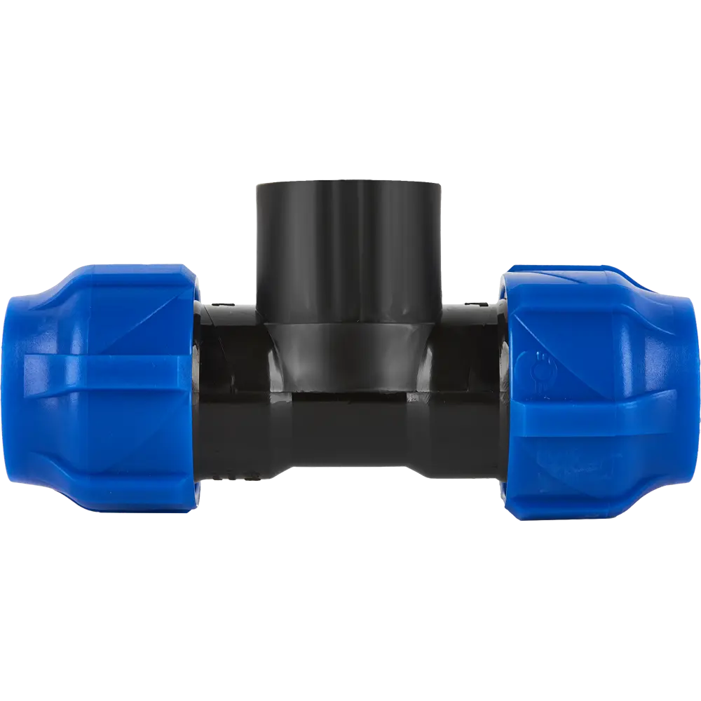 Тройник комбинированный ПНД Valfex 20x1/2"x20 мм ВР 1210012001220 STLM-2088314 - Вид №1