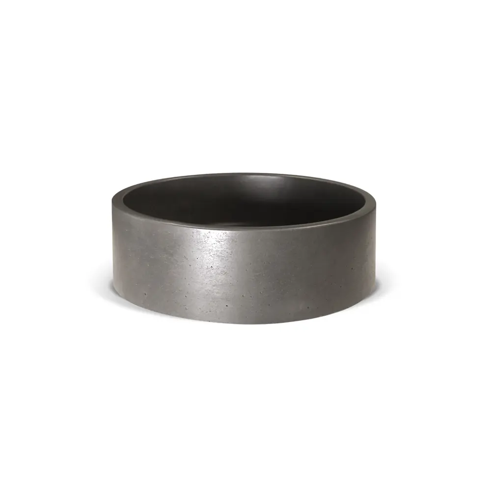 Раковина Round накладная 36x36 см цвет графит матовый Santreyd STLM-2123120 - Вид №2