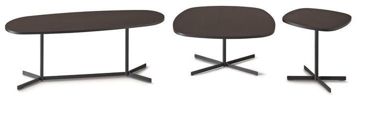 arflex Квадратный лакированный журнальный столик с основанием 4 звезды sun-id-1424111 - Вид №4