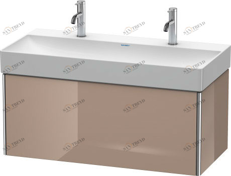 XS406308686 XSquare Тумбочка подвесная Капучино глянцевый лак Duravit