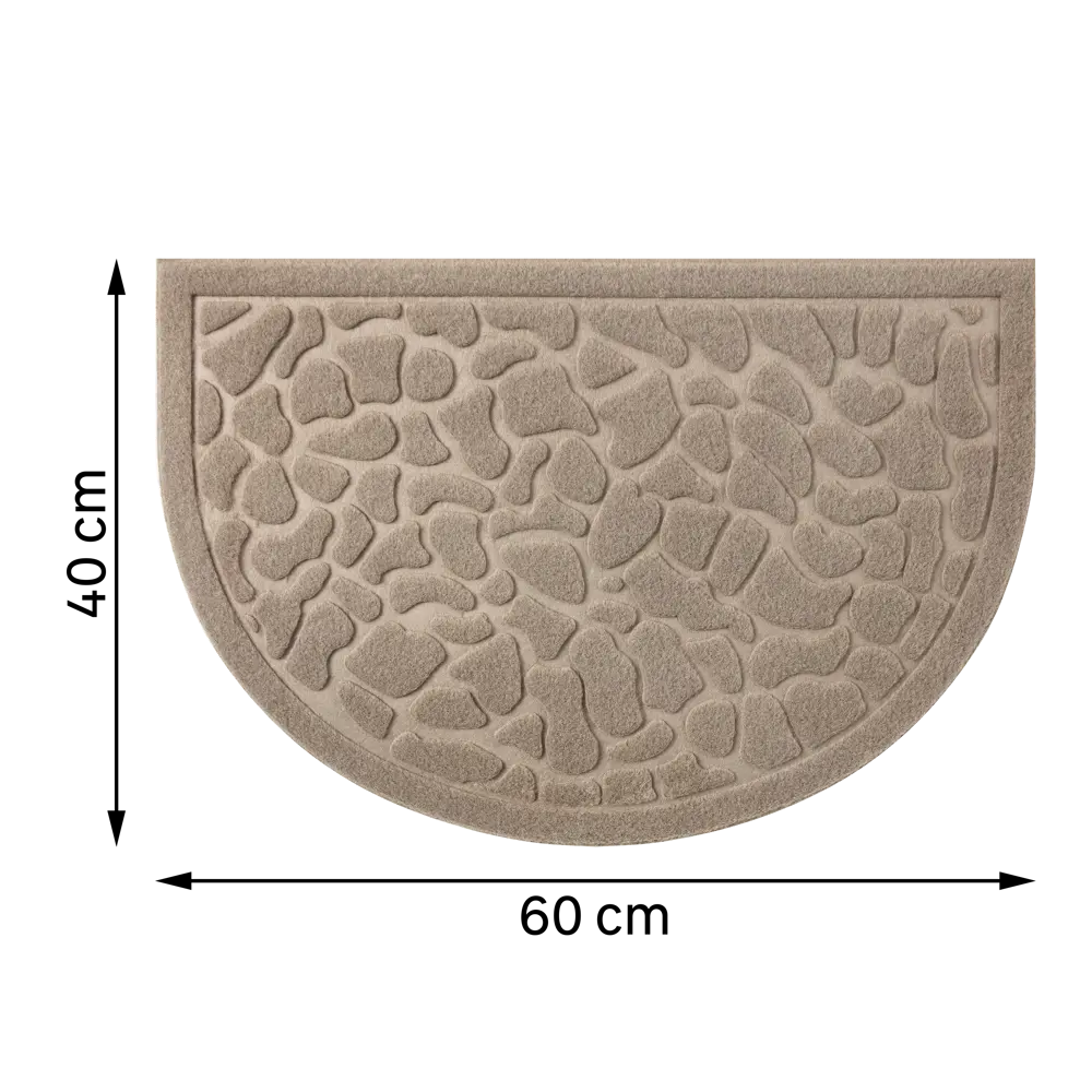 Коврик придверный MONTDENIS KREAFORTA бежевый 40x60 STLM-2085411 - Вид №4