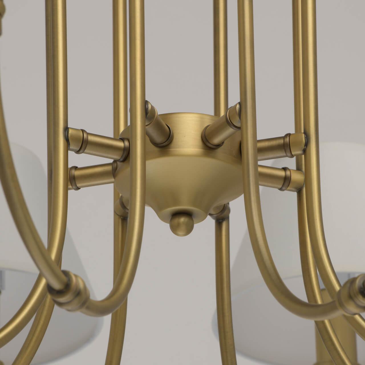 Подвесная люстра MW-Light Консуэлло 7 614011908 белая MW-LIGHT ДИЗАЙНЕРСКИЕ, КОНСУЭЛЛО 187736 Белый  - Вид №1